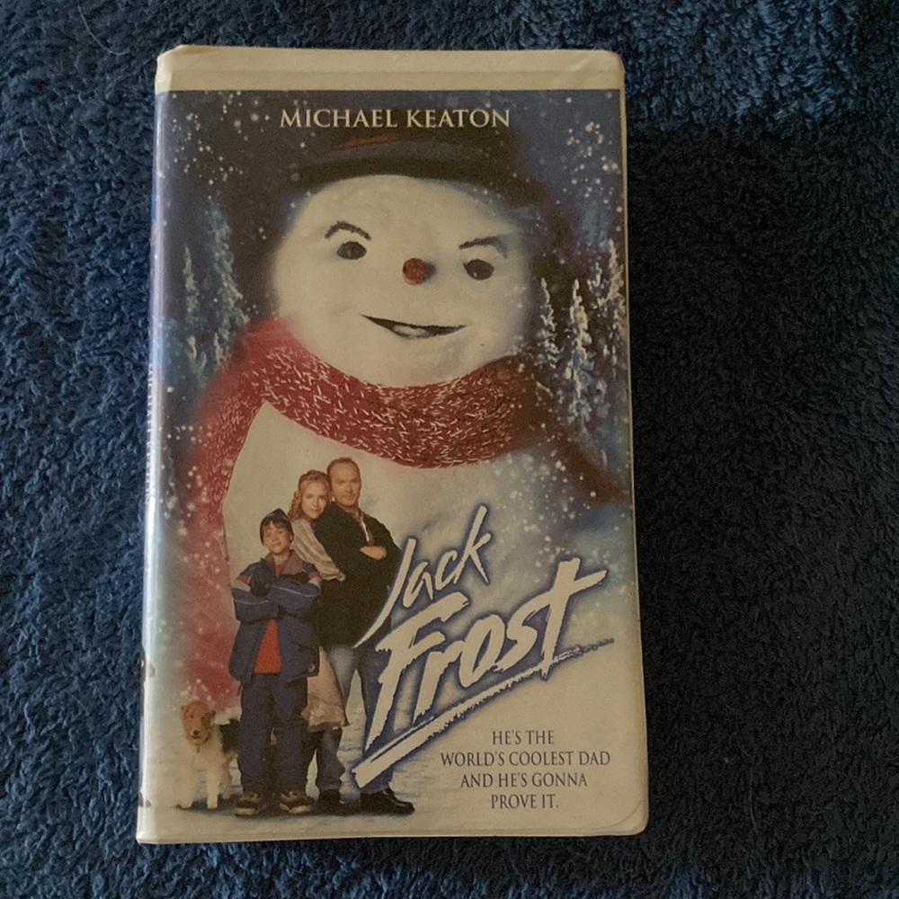 3/$12 Jack Frost VHS Michael Keaton